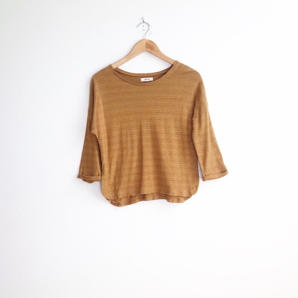 Madewell Tops - Madewell : 'Audio' Hemp & Cotton Tee Size XS
